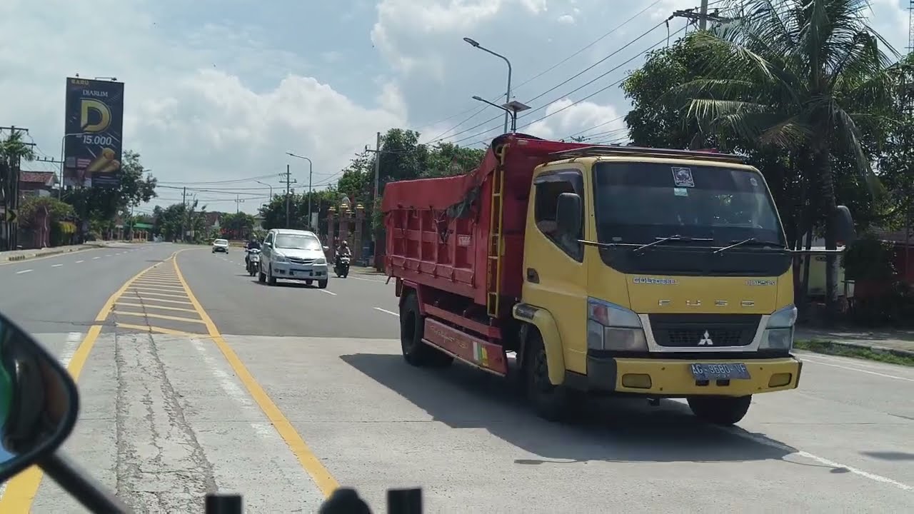 Jalur Pintu keluar Tol Madiun ke arah Kota Madiun #fypシ #vlog #madiun 