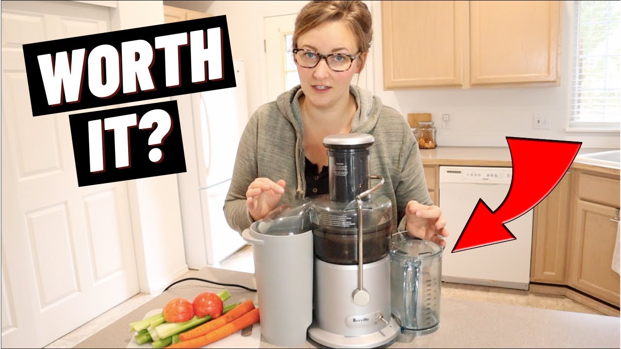 Обзор центробежной соковыжималки Breville JE98XL Juice Fountain Plus 2021 | Соковыжималка Easy Cl...