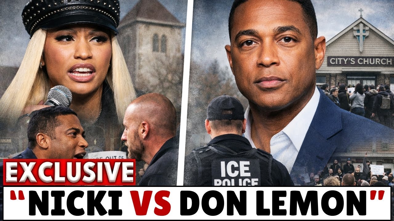 Nicki Minaj Throws Shade at Don Lemon Over Church Protest Chaos — He Responds