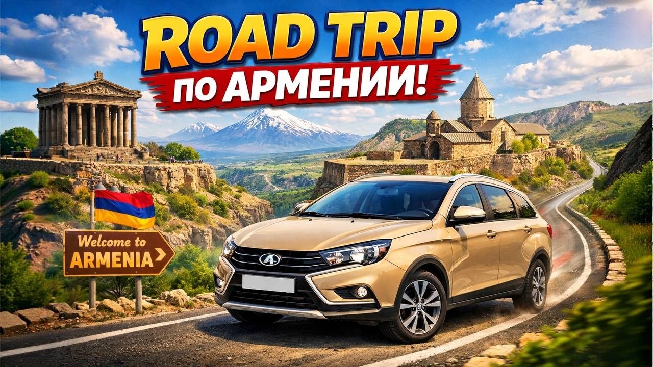 Лада Веста в горах Армении 🇦🇲 Большой трип и наши впечатления