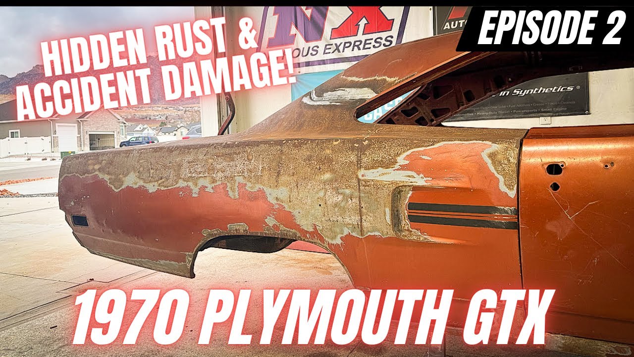 1970 Plymouth GTX - 440 4 Speed Super Track Pack - Episode 2 - Door Jamb & Quarter Panel Replacement