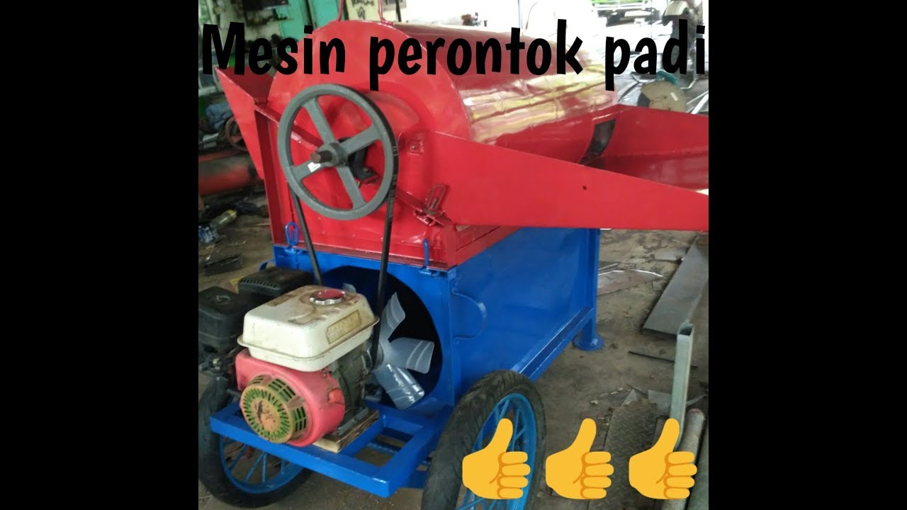 Mesin tresher/perontok padi