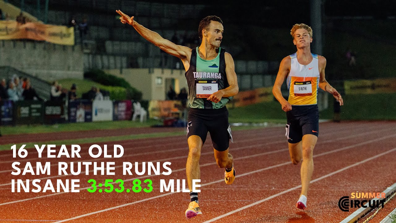 Sam Ruthe Just Ran the Fastest Ever Mile for a 16 Year Old!