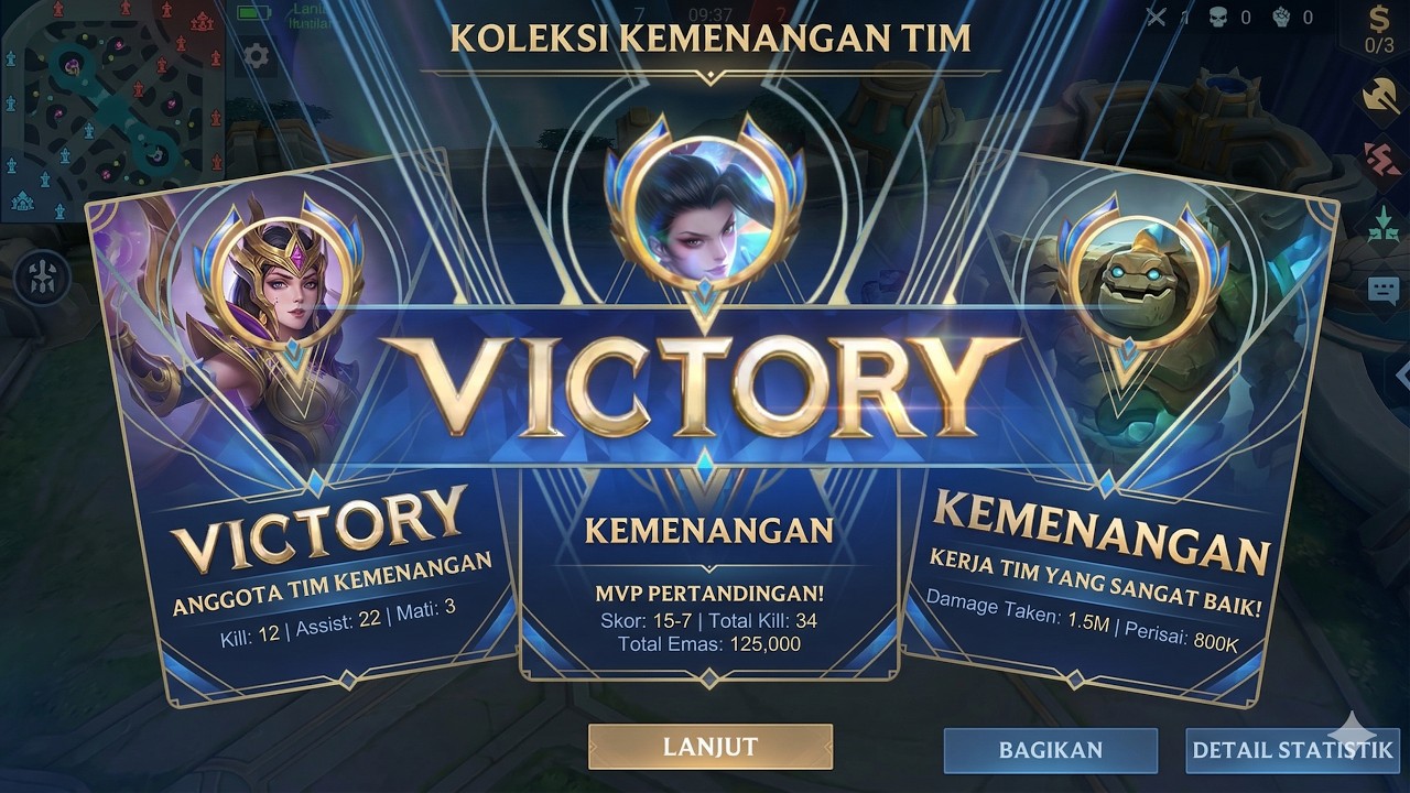 🎯 Hanabi Savage Mode! Top Score & MVP – Epic Victory Mobile Legends!