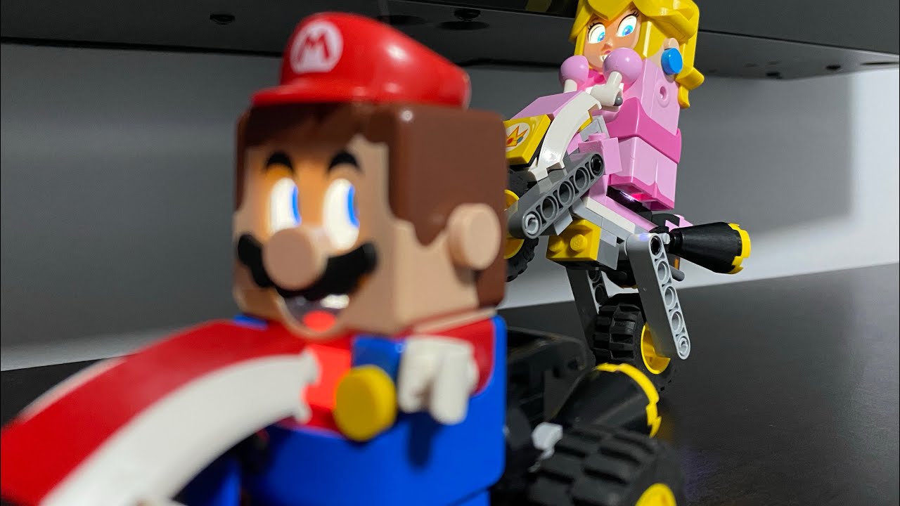LEGO Moc: Mario Kart and Peach Bike