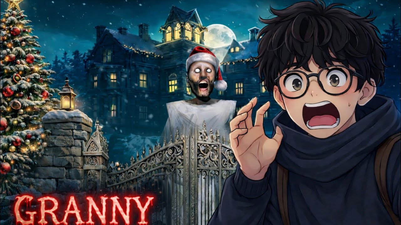 Christmas Special Escape from Granny's House..🏡(Granny Update) | Granny game,| mushak gaming