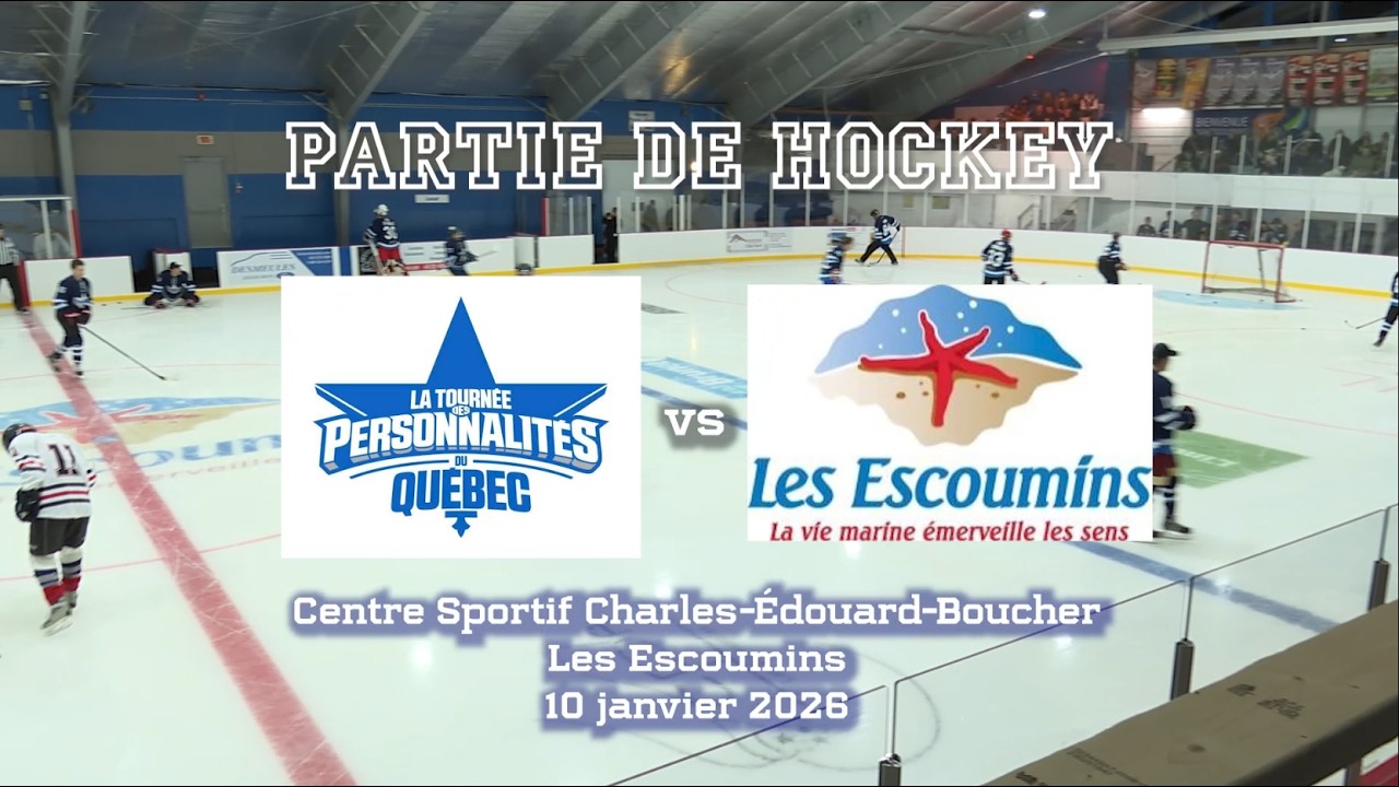Tournée des personnalités (Partie de hockey)