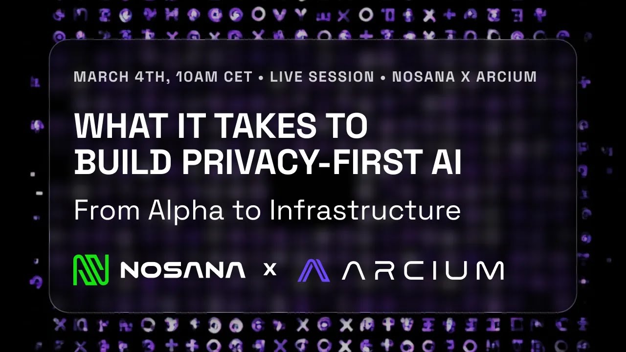 What It Takes to Build Privacy-First AI - From Alpha to Infrastructure