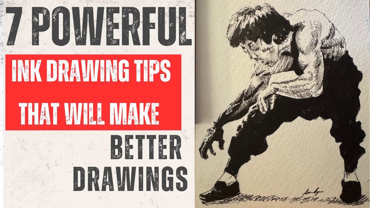 7 Powerful Ink Drawing Tips to Make Your Drawing Way Better