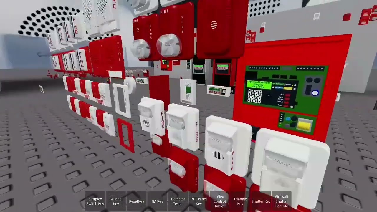 Fire alarm board testing roblox