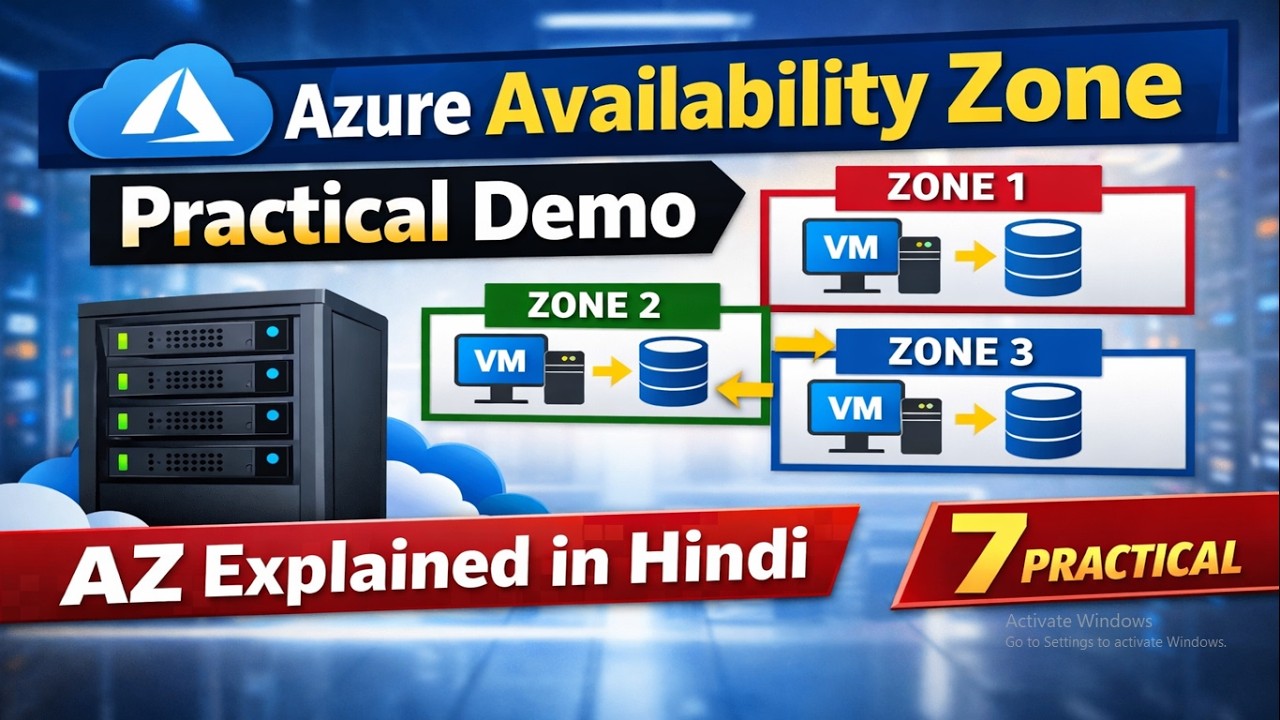 Azure Availability Zone Explained with Practical | Azure VM High Availability