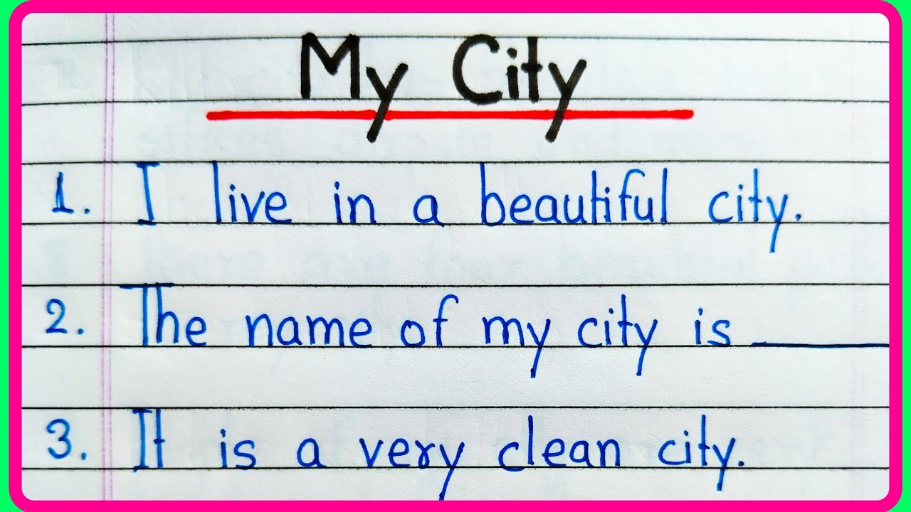 10 lines on my city essay || Essay on my city in English || 10 lines essay on my city || My city