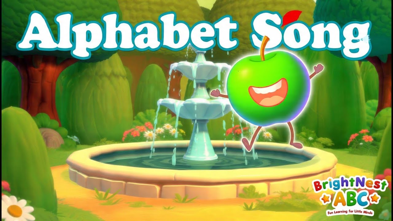 Фонетическая песенка с ДВУМЯ словами - Музыка для изучения алфавита ABC от А до Я. Детские стишки.
