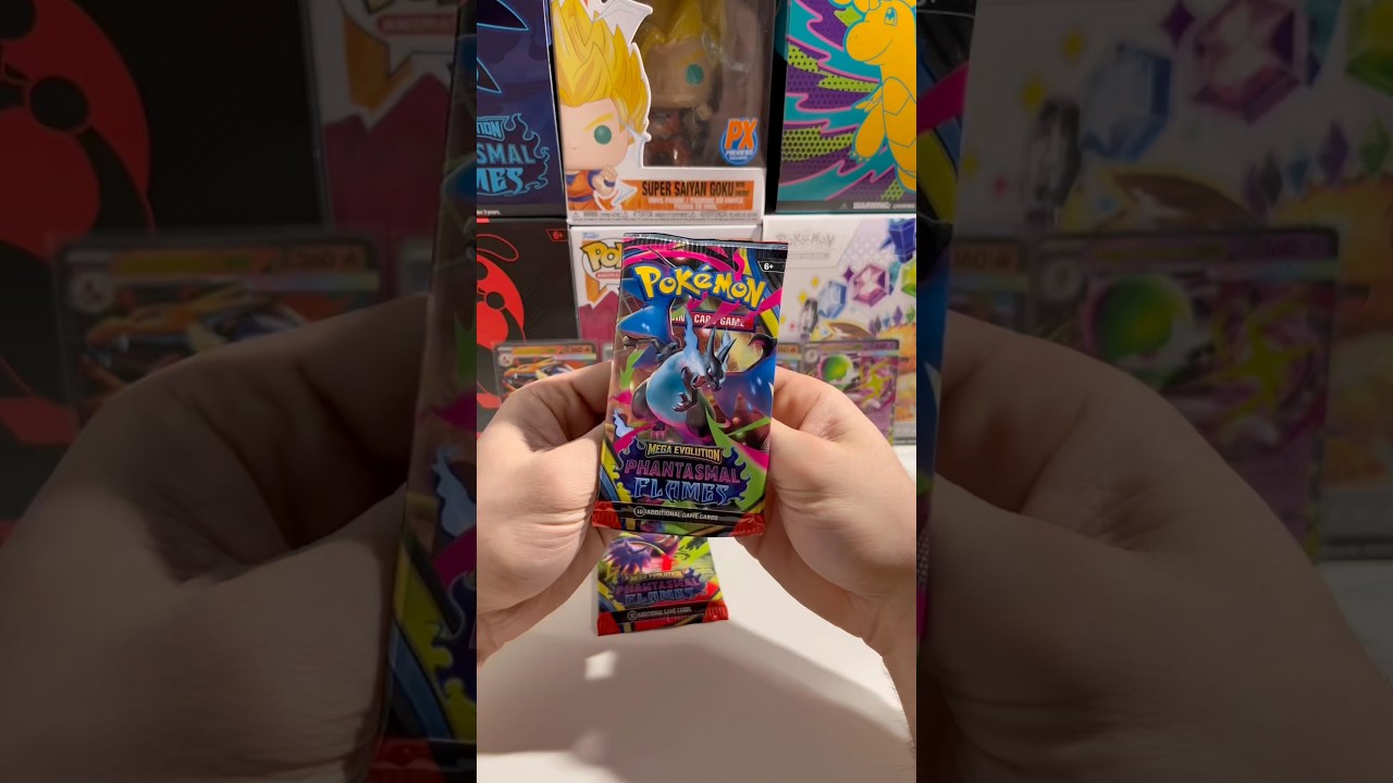 Pok&eacute;mon Mega Charizard X & Y Tin Opening Pack #7/8 | #pokemon #pokemoncommunity #phantasmalflames