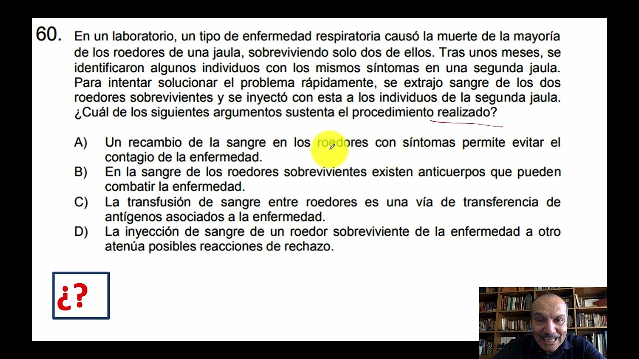 Resolución PAES regular verano 2023 electivo biología ADMISIÓN 2024