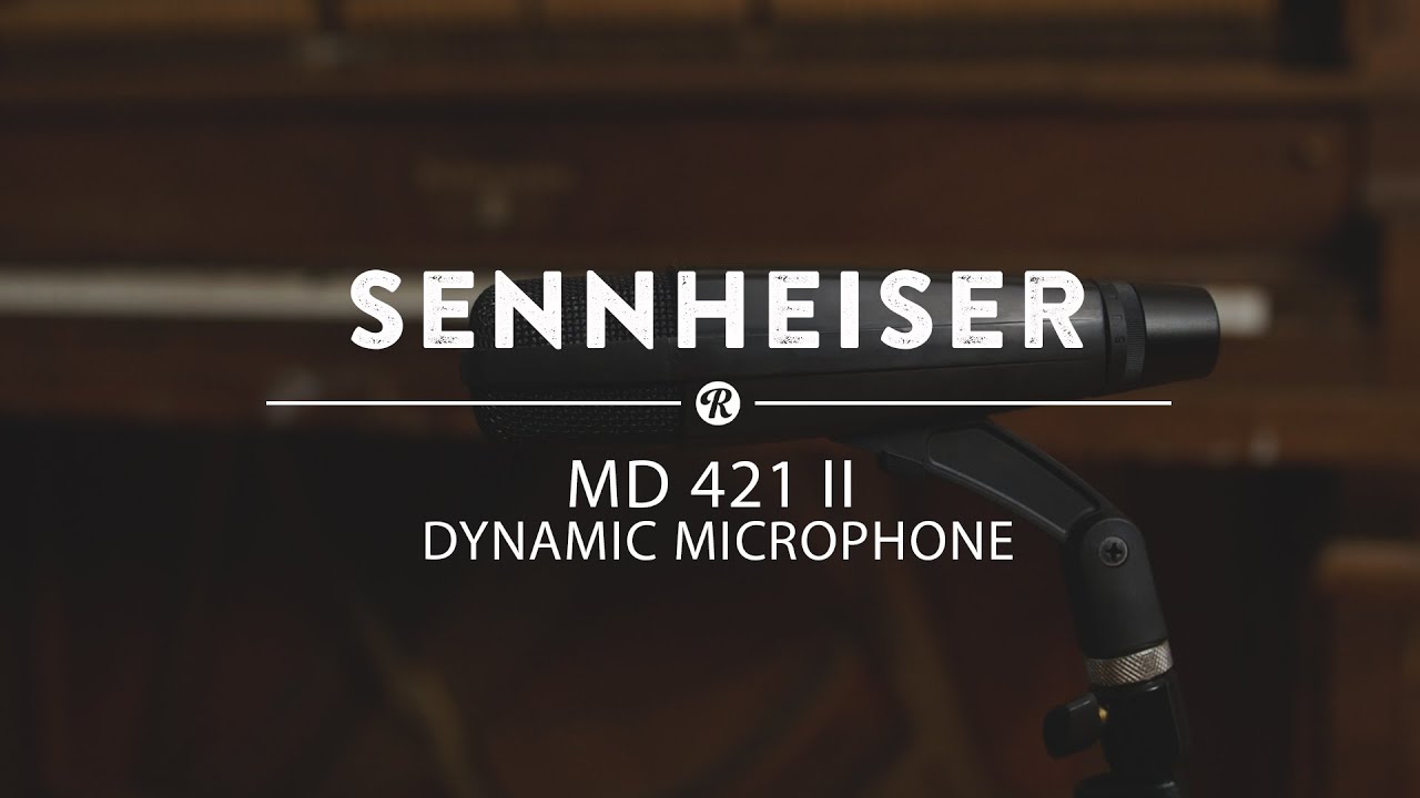 Sennheiser MD 421 II Dynamic Microphone | Reverb Demo Video