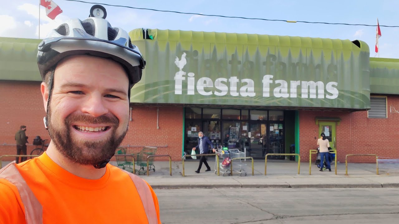 Biking to Fiesta Farms (Toronto) - Narrated Ride