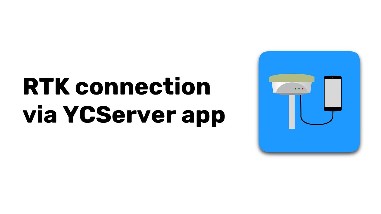 Настройка РТК соединения через приложение YCServer