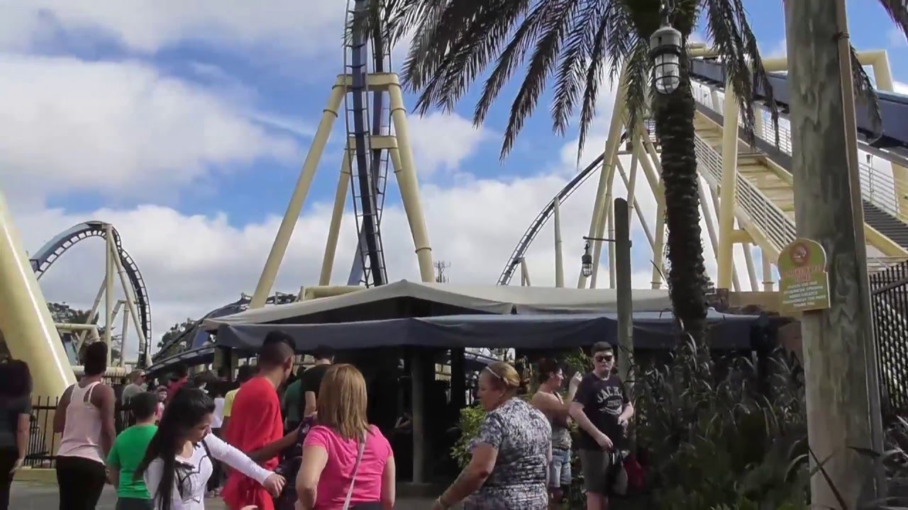 Busch Gardens Tampa   Montu Off Ride Experience