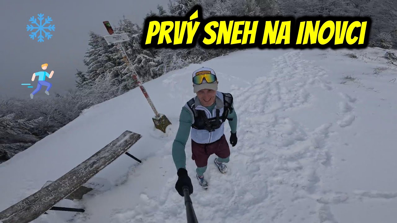 Svižný výšľap za prvým snehom na Inovci. Keď cyklista objavuje zimu inak.