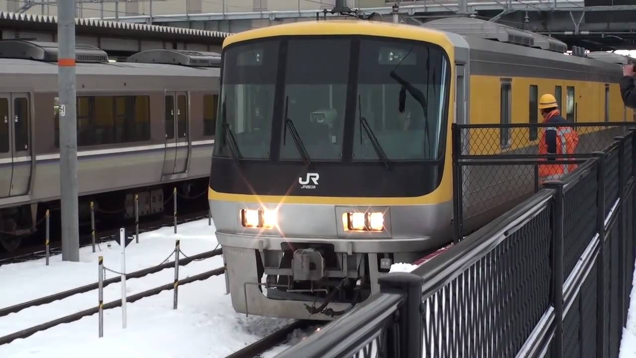 米原駅　検測車・キヤ141発車