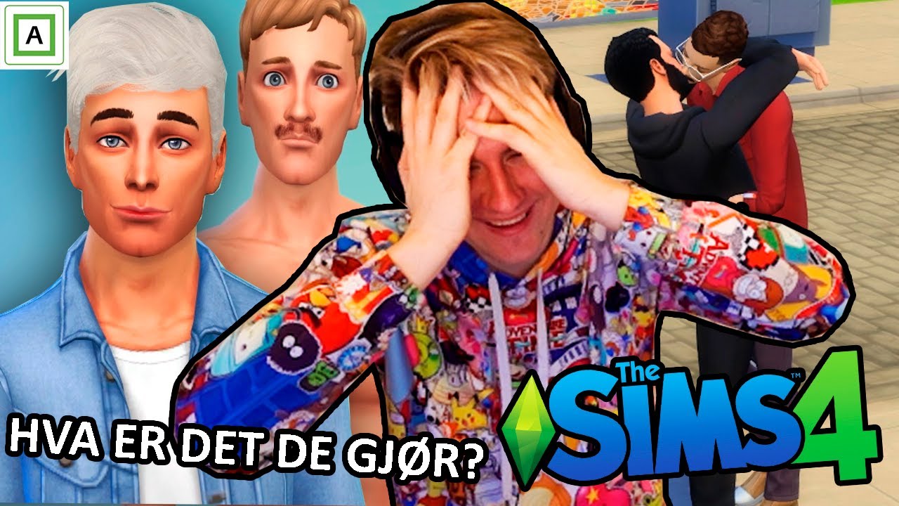 Lager alle Norske YouTubere i Sims! - The Sims 4