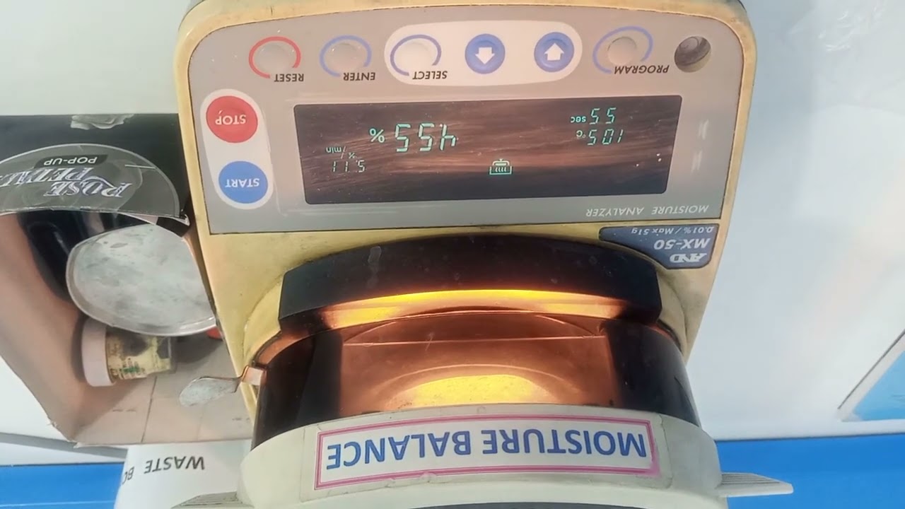 #LOD method in lab#Grain LOD #moisture analyzer#loss on drying#Quality con
