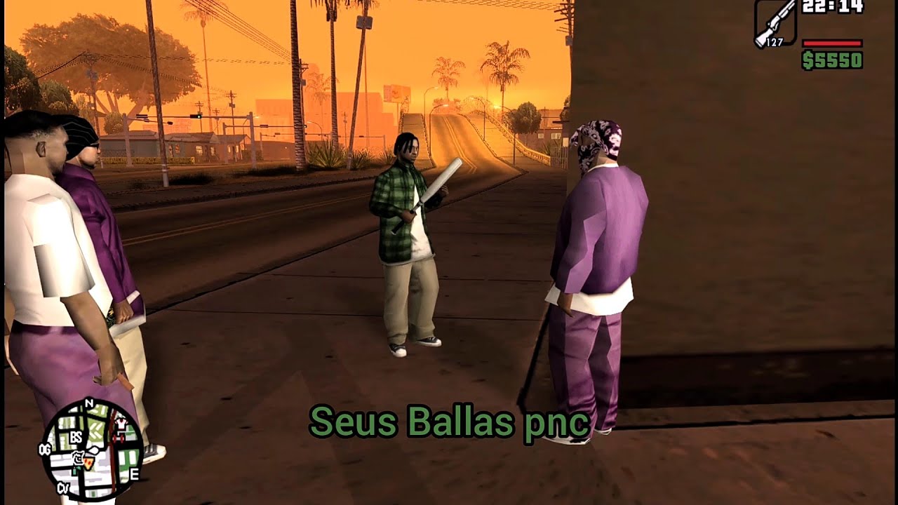 conversas entre os Grove Street Families - GTA San Andreas