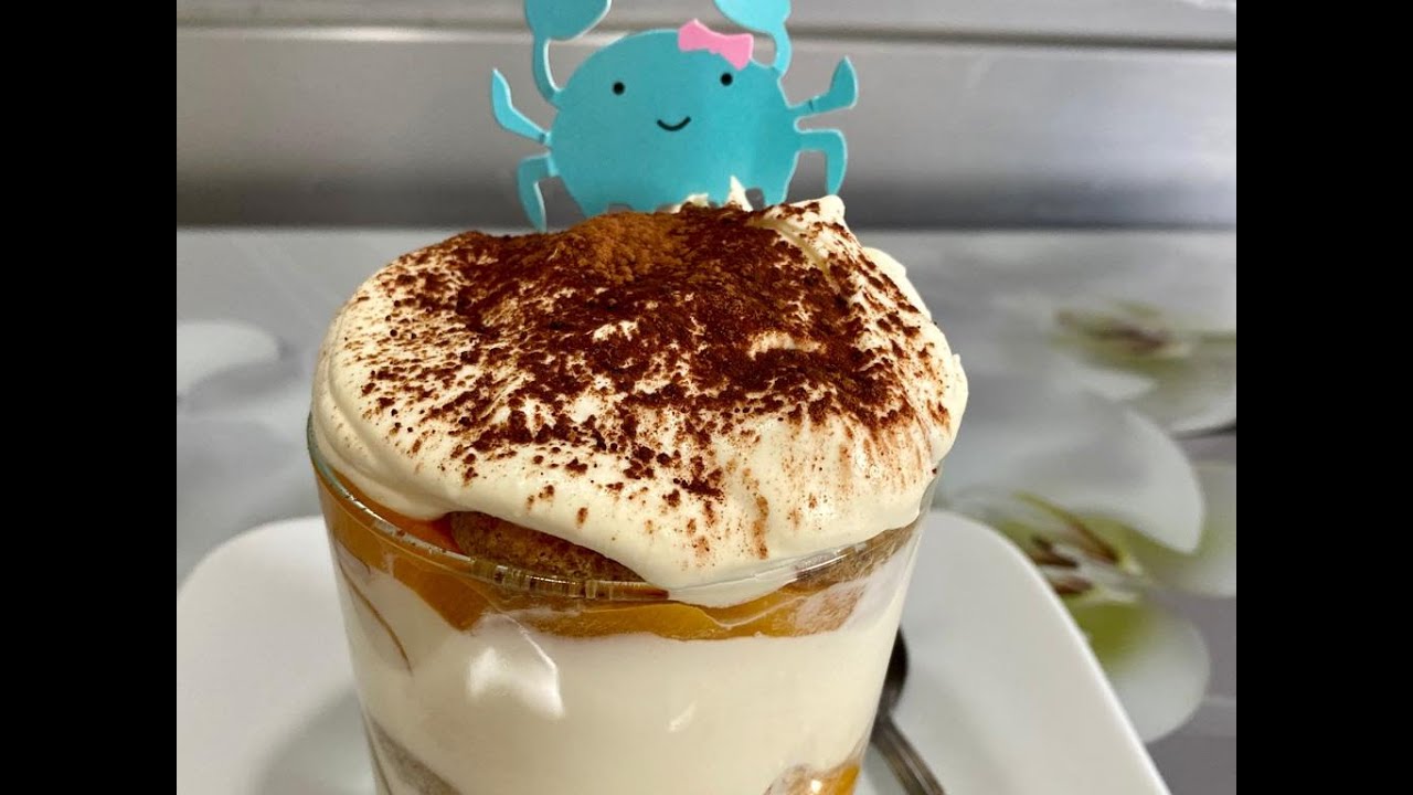 TIRAMISU DE MELOCOTON EN MAMBO !!!