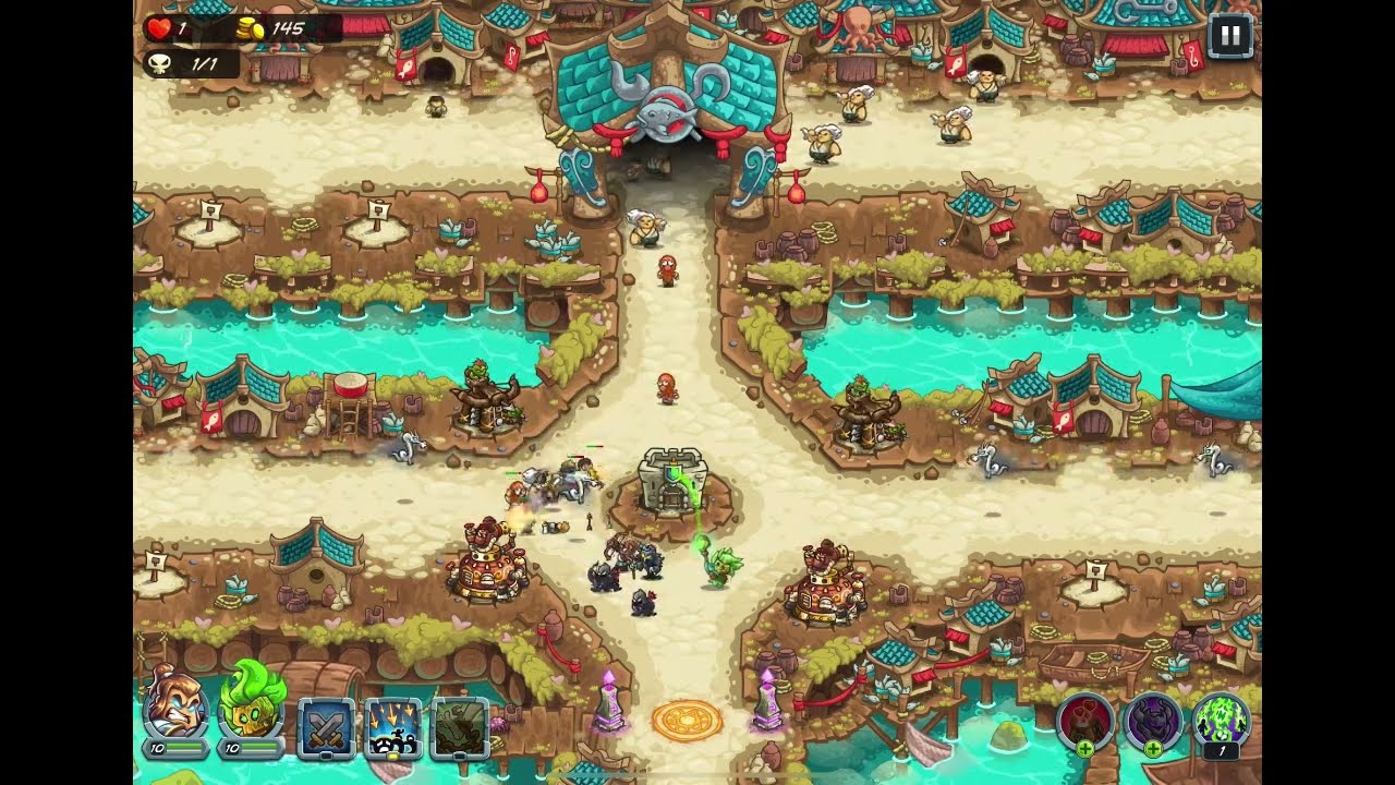Kingdom Rush Alliance - Tempest Island [Heroic&Iron][Impossible]