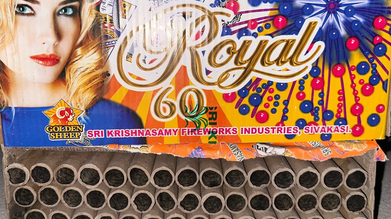 FIRE TESTING 💥💥💥Royal 60 ☄️☄️shot✨✨SRI KRISHNASAMY