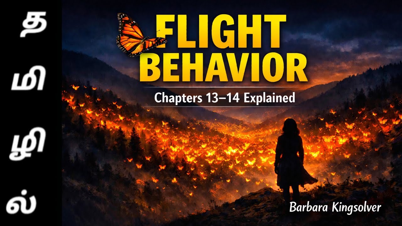 Flight Behaviour Chapters 13 - 14 summary in tamil 🎭 📚| Barbara Kingsolver ✍️😇