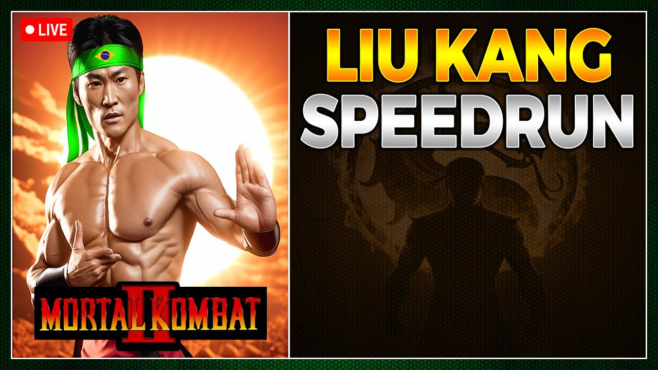 🎮VAMOS DE TÉCNICA SUPREMA!! LIU KANG SPEEDRUN MORTAL KOMBAT 2 - META 