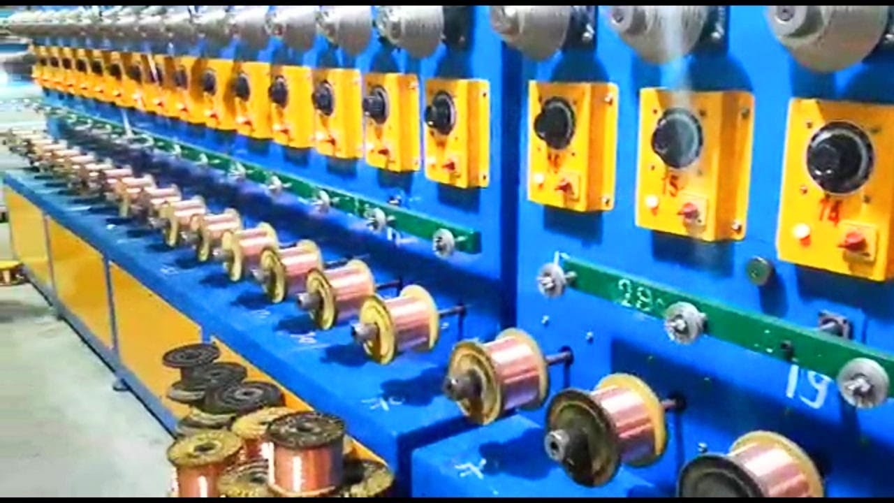 Offline Annealing Machine | SWG 25 To 36 | 64 Head | Copper Wire | Ahmedabad Plant