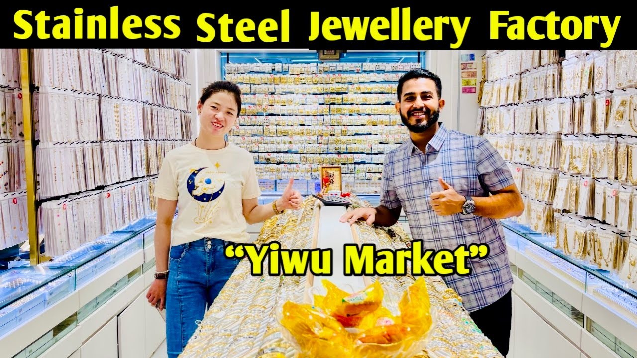 China Stainless Steel Jewellery Factory Shop Visit In #yiwu