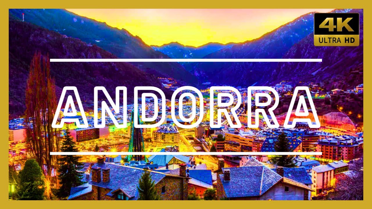 ANDORRA 4K | UHD | WITH INFO | 60FPS | HDR 10+ | DOLBY VISION | DOLBY ATMOS | AERIAL DRONE VIEW |