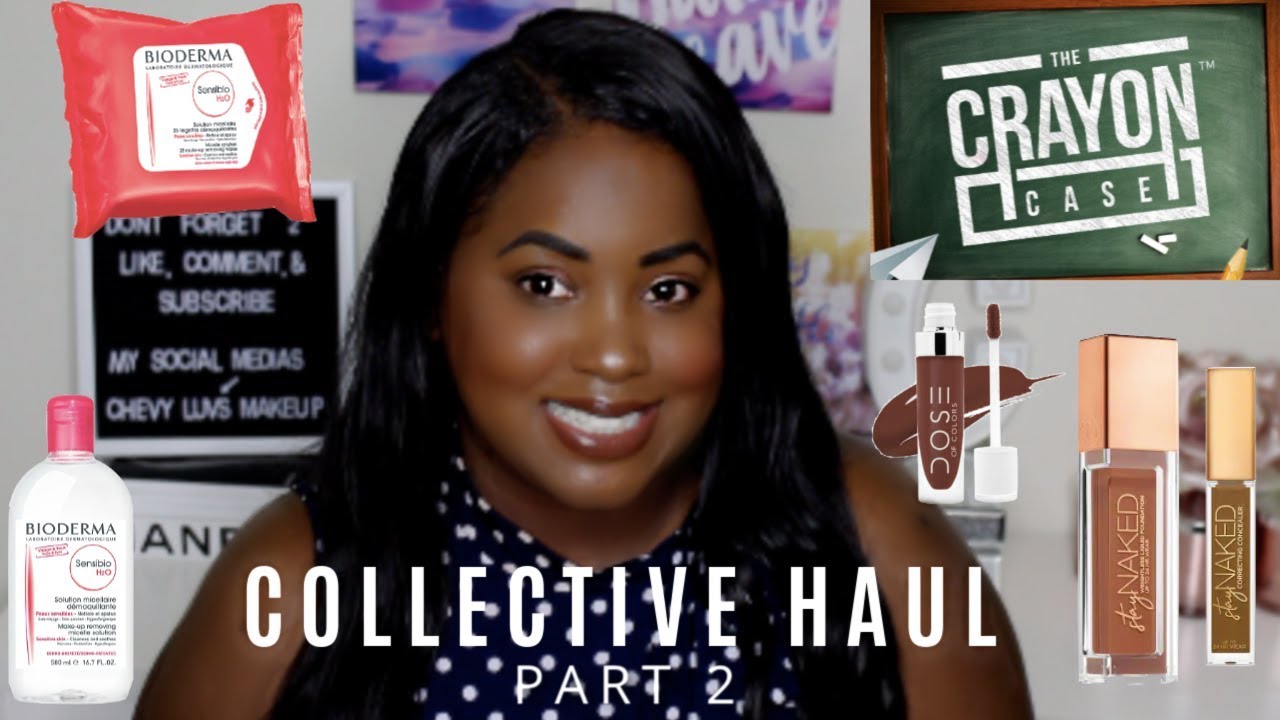 COLLECTIVE HAUL Part 2 | Urban Decay, NYX, The Crayon Case | AUGUST 2019