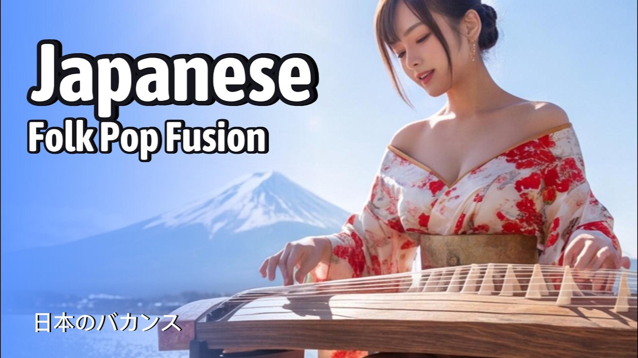 Japanese Folk Pop Music & Traditional Mix | Tokyo & Kyoto Visual Journey  🇯🇵 | Relaxing Travel Music