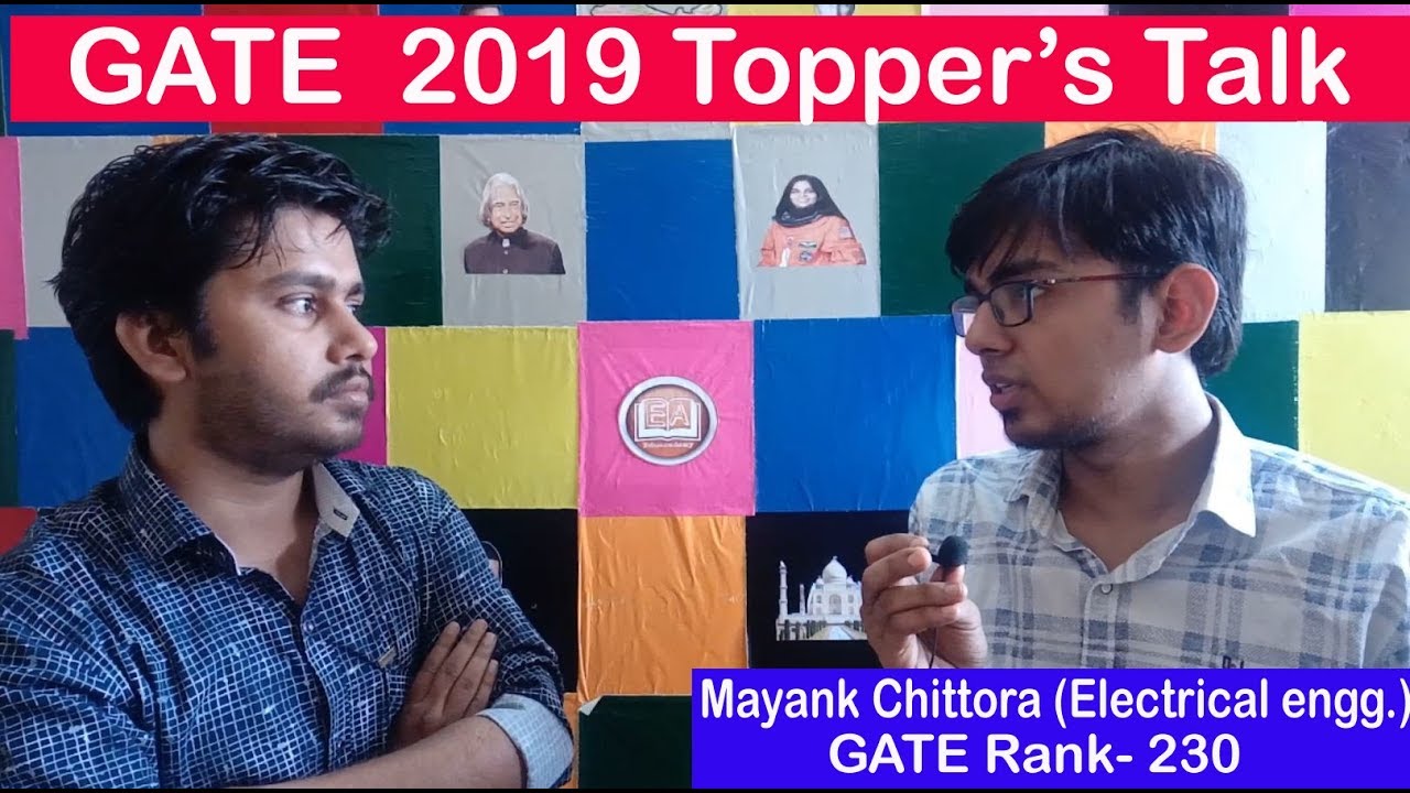 Preparation Tips from Mayank Chittora ( AIR 230 , EE ) GATE 2019 ! Step by Step
