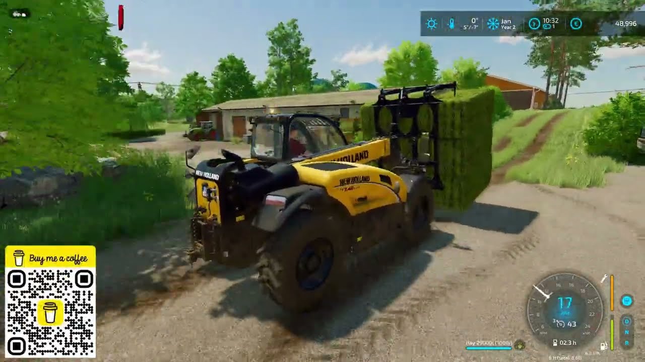 Zielonka🔹Ep. 55 - 60🔹TWO HOURS of FARMING & MUSIC🔹Farming Simulator 22