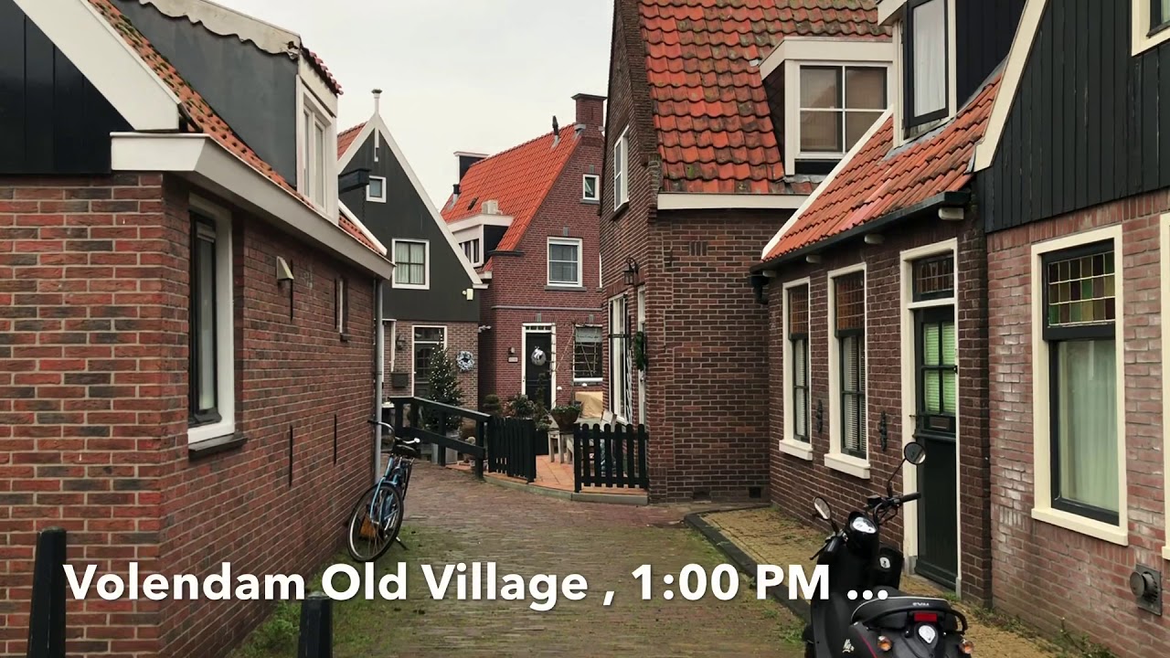 Netherlands Countryside. A Day Trip to Waterland: Edam, Marken, and Volendam...