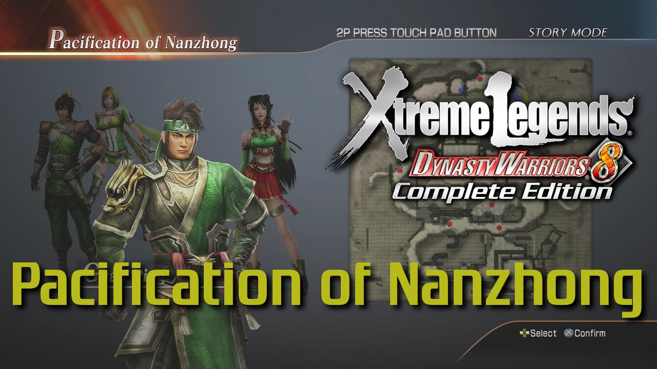 Dynasty Warriors 8 Xtreme Legends | Pacification of Nanzhong (Shu Hypothetical Route Ep.4)