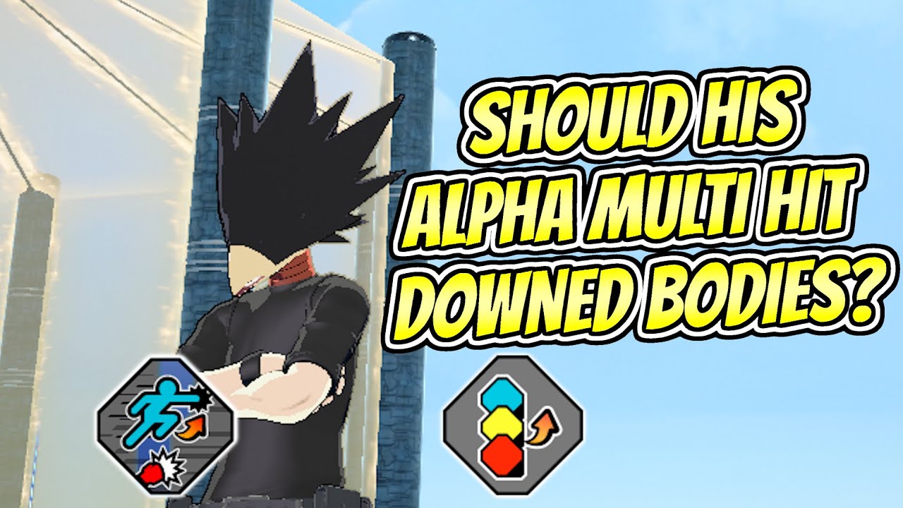 HE CANT FINISH DOWNED BODIES FAST ENOUGH- My Hero Ultra Rumble