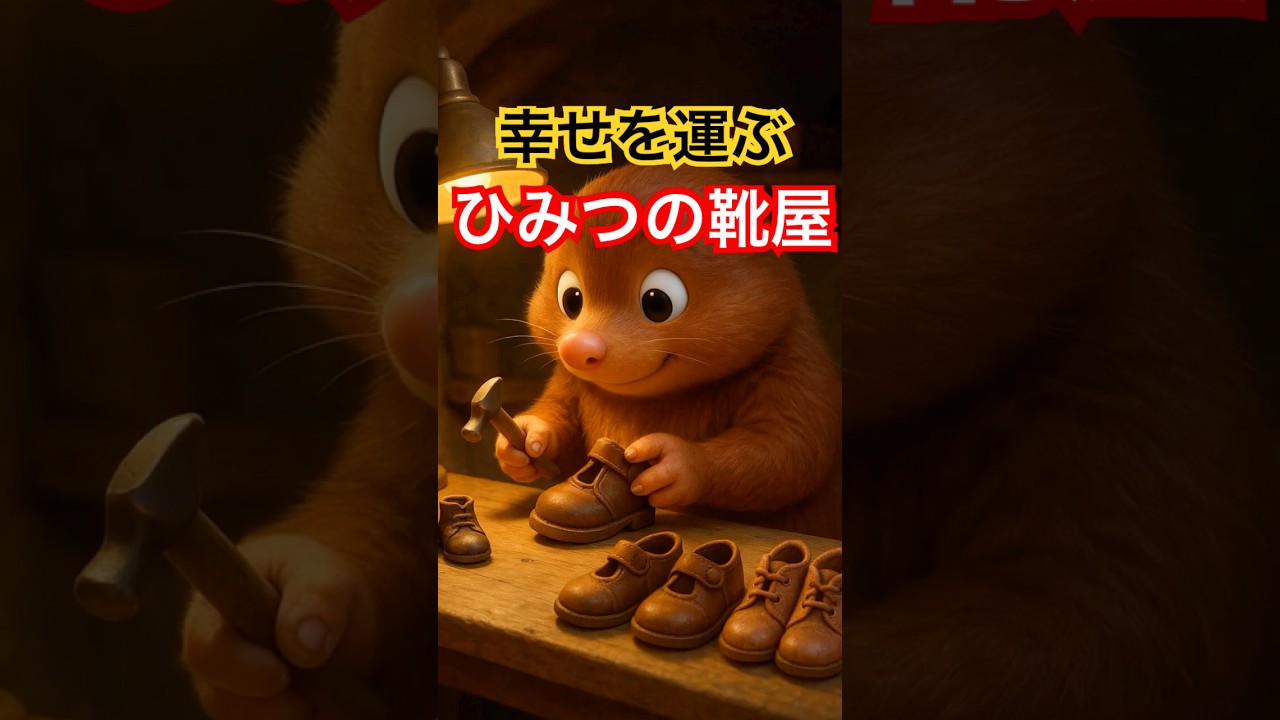 【心温まる癒しアニメ】秘密の靴屋さんと森の動物たち