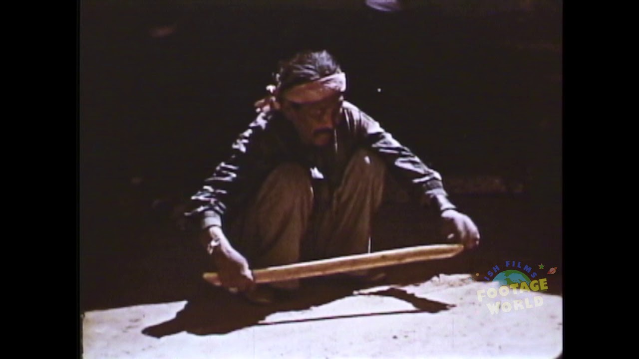 Navajo Medicine Man - Part 1 Sand Painting