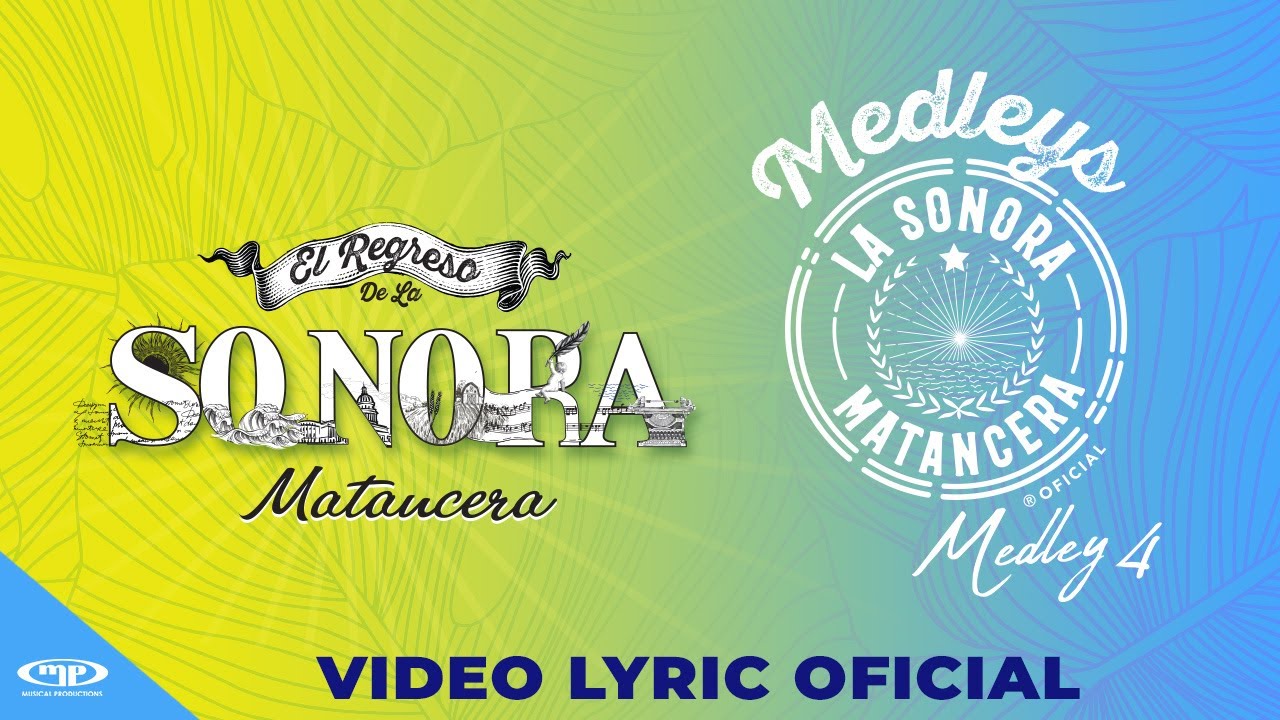 La Sonora Matancera 🪘 MEDLEY 4 (Video Lyric) 🎺