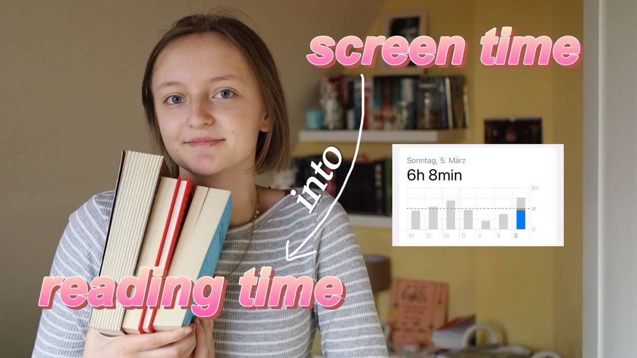 turning my screen time into reading time / 1 week reading vlog/ Alicia.study.
