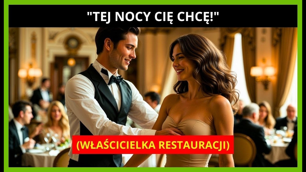 NOWY KELNER ZAPROSIŁ PIĘKNĄ KOBIETĘ DO TAŃCA, NIE WIEDZĄC, ŻE BYŁA WŁAŚCICIELKĄ RESTAURACJI!