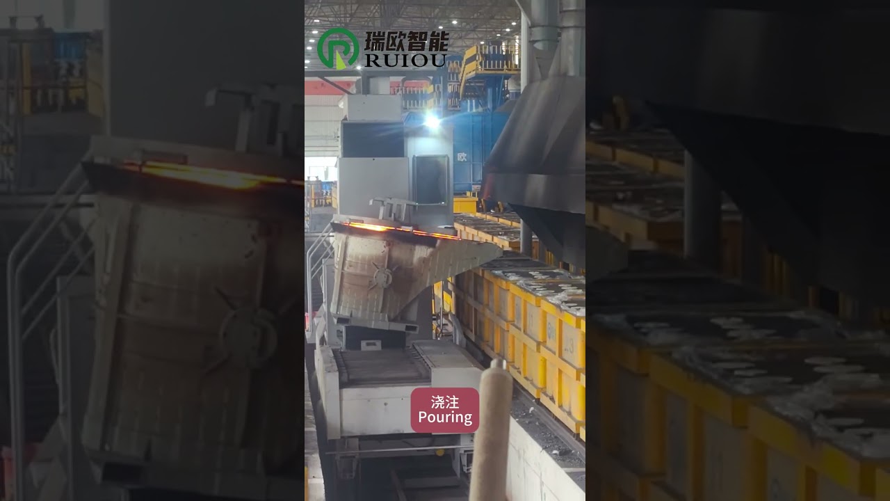 The production process of anode steel claws using disappearing mold technology