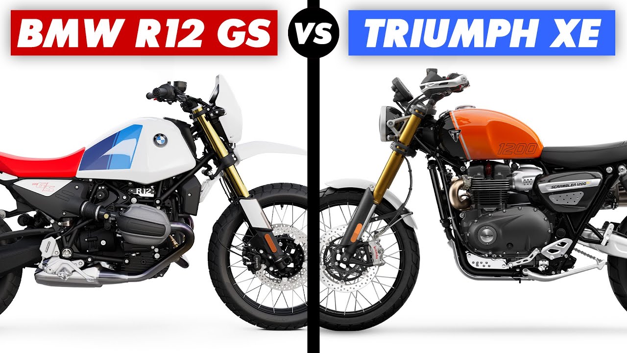 BMW R12 GS против Triumph Scrambler 1200 XE: что выбрать?